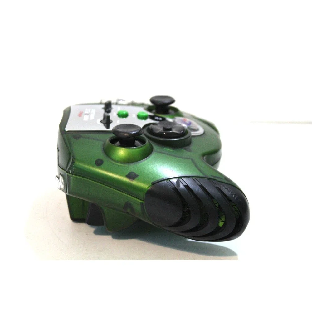 Nyko Air Flo EX Wireless Xbox Controller Green Built In Fan Cooling